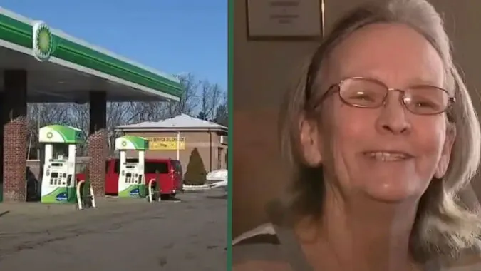 A find at a gas station became a reward and changed a woman’s life